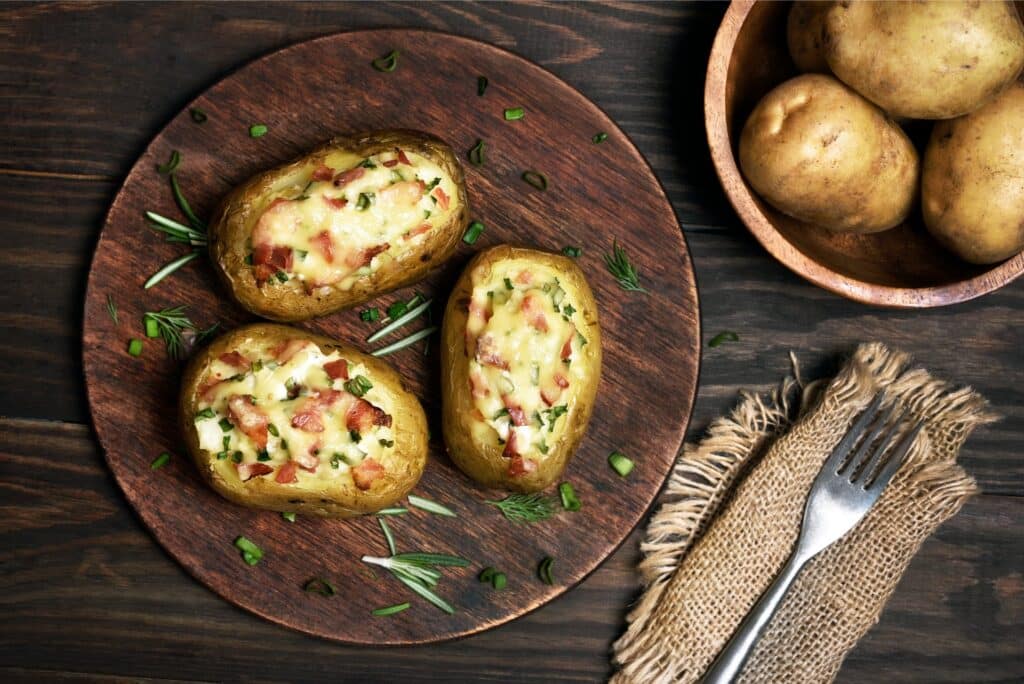Batata Assada com Catupiry