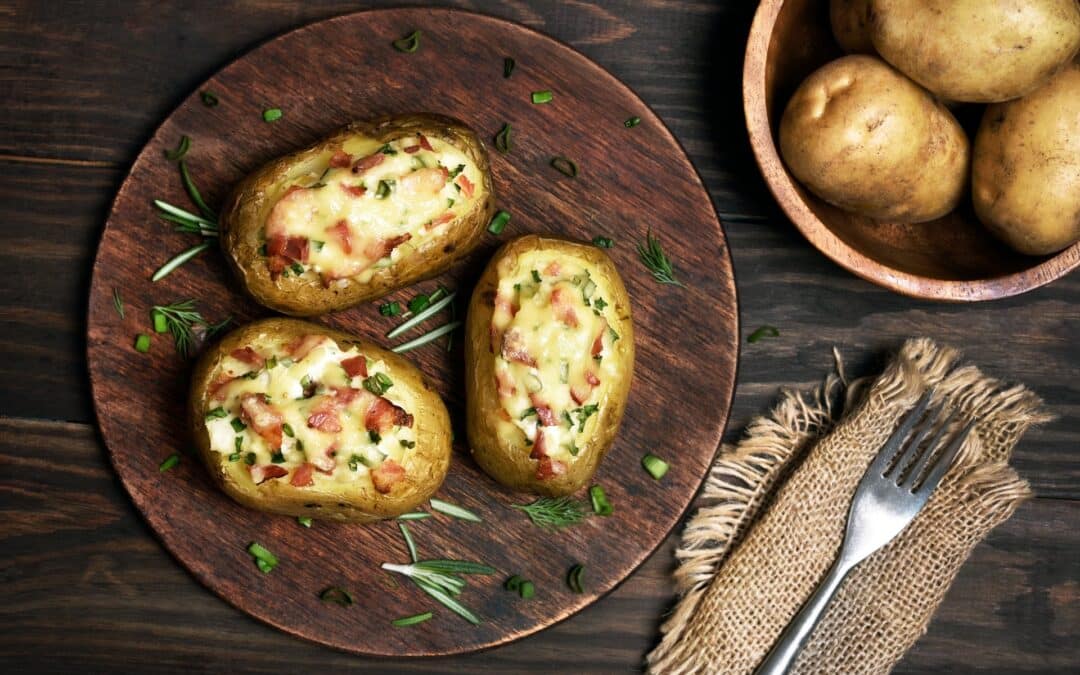 Batata Assada com Catupiry