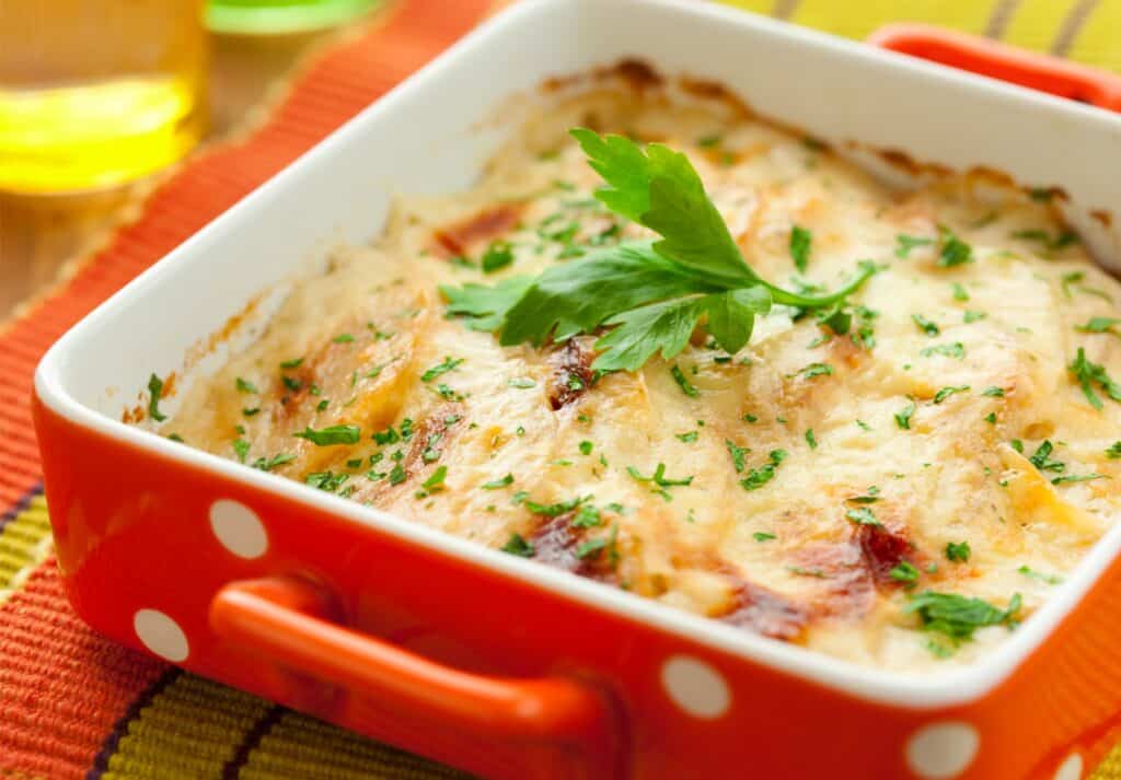 Batata em Camadas