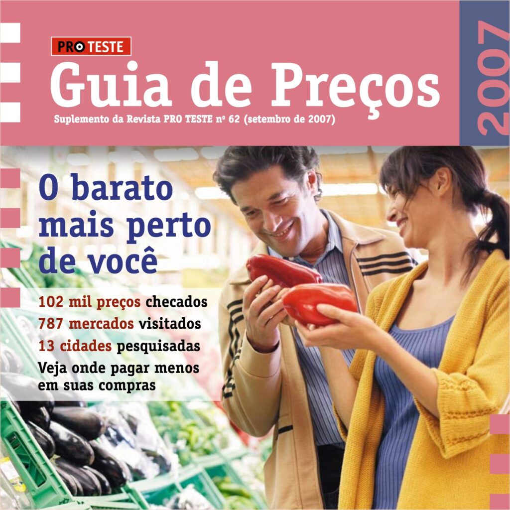Guia de Preços - Revista PROTESTE